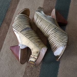 Vince Camuto Gold Bootie